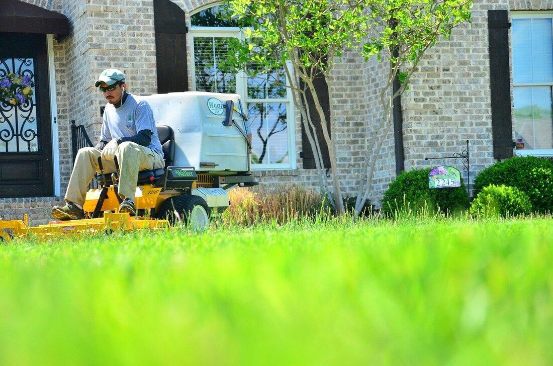 rochester lawn care service, cutting grass